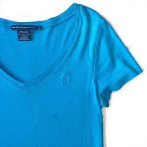 Ralph Lauren V Neck Shirt - L